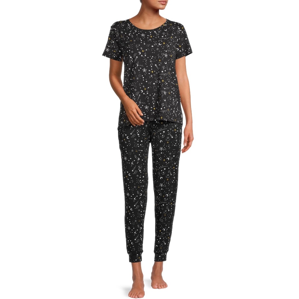 SECRET TREASURES Comfy T Shirt & Joggers Pajama Set